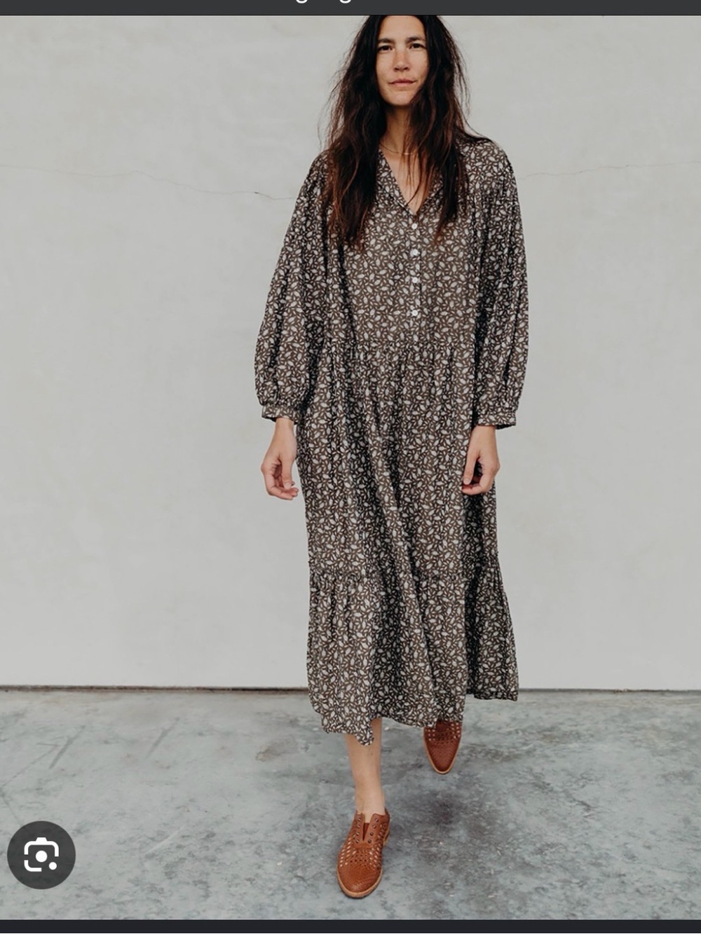 Esby Philippa dress in Basil Ristra nwot